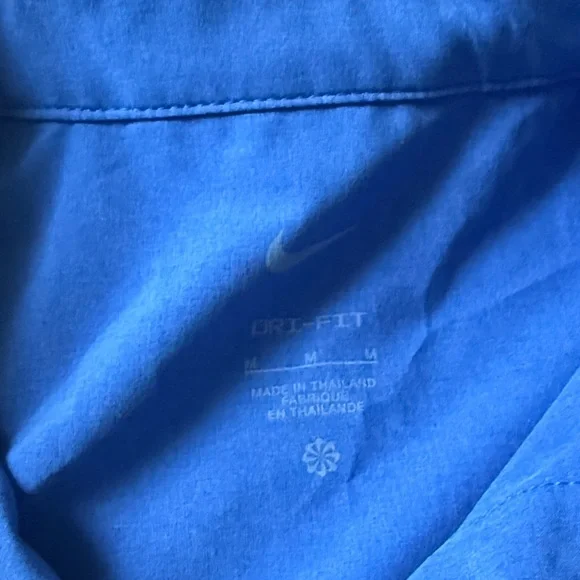 Florida Gatora Nike Royal Blue on field collared shirt - Picture 3 of 4